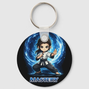 Chaveiro Chibi Dojo Mastery Flow Pingente