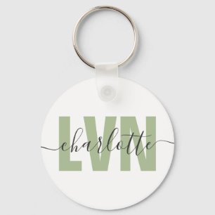 Chaveiro Chic de Enfermeiro Profissional Licenciado LVN Per