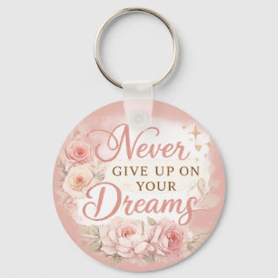 Chaveiro Chic Floral Motivacional 
