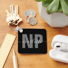 Chaveiro Chic Personalizado de Graduação de Enfermeiro NP