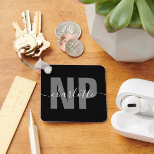 Chaveiro Chic Personalizado de Graduação de Enfermeiro NP