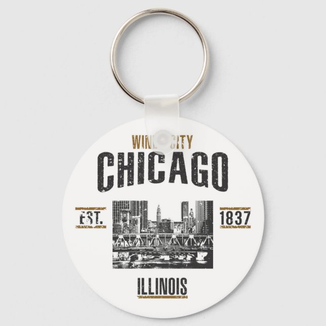 Chaveiro Chicago (Frente)