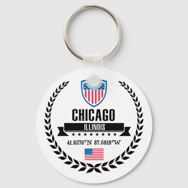 Chaveiro Chicago (Frente)