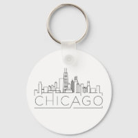 Chicago Estilizada Skyline