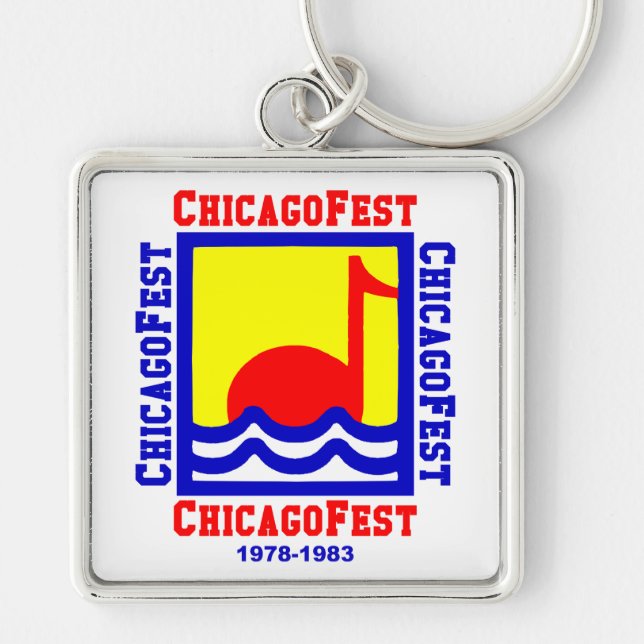 Chaveiro Chicago Fest, Chicago IL (1978-1983) (Frente)