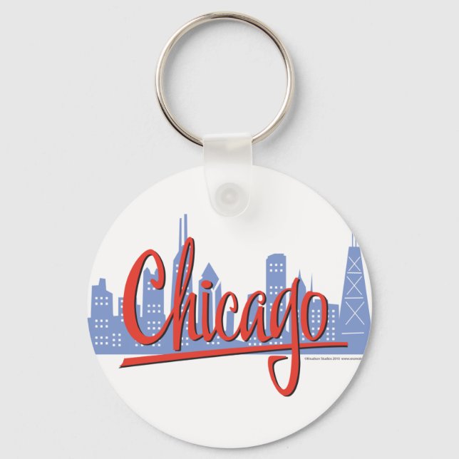 CHAVEIRO CHICAGO VERMELHO (Frente)
