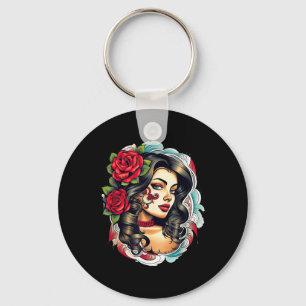 Chaveiro Chicano Chicana La Raza Barrio Tatuagem