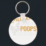 Chaveiro Chicken The Pet That Poops Breakfast<br><div class="desc">A stylish keychain featuring a vintage classic car design. A perfect accessory for car lovers and collectors. Great for everyday use or as a small and thoughtful gift for classic car enthusiasts.</div>
