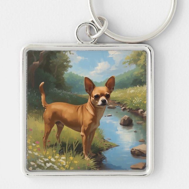 Chaveiro Chihuahua (Frente)