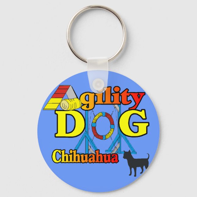 Chaveiro Chihuahua_Agilidade (Frente)