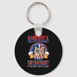 Chaveiro Chihuahua Dog This America 4 De Julho
