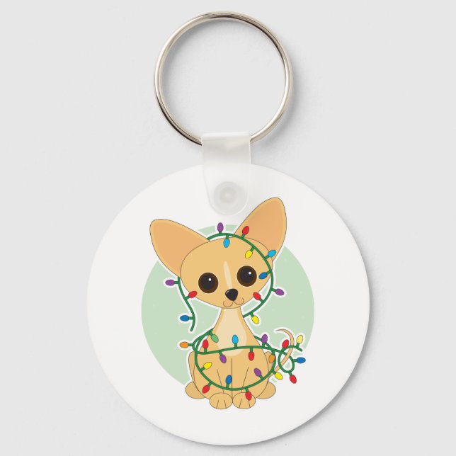 Chaveiro Chihuahua Lights (Frente)