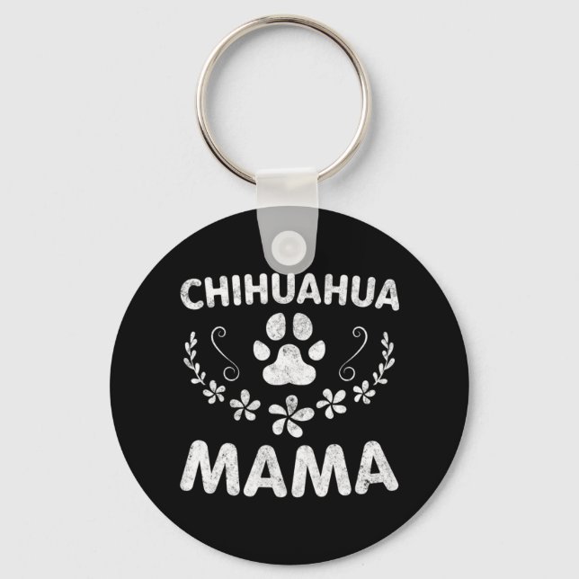 Chaveiro Chihuahua Mama (Frente)