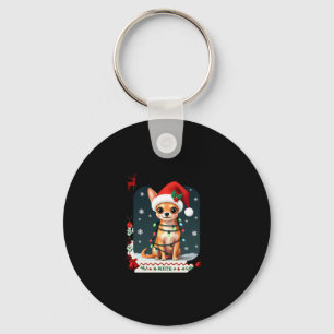 Chaveiro Chihuahua Papais noeis de Natal Feio Cachorro Feio