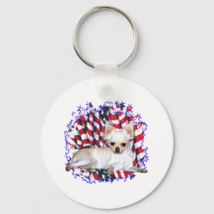Chaveiro Chihuahua Patriot