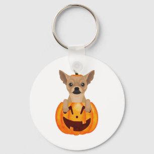 Chaveiro Chihuahua Pumpkin