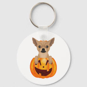 Chaveiro Chihuahua Pumpkin
