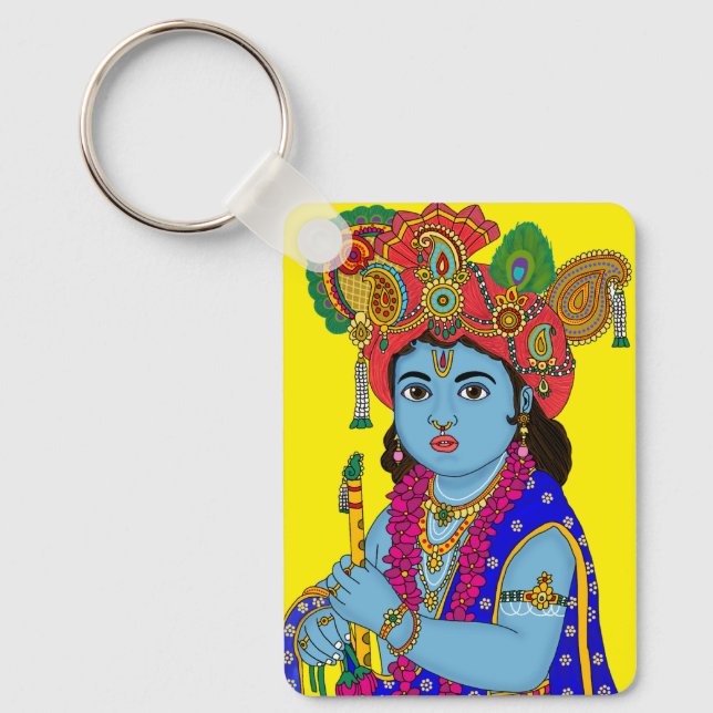 Chaveiro Child Krishna Keychain (Frente)