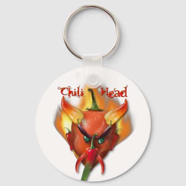 Chaveiro Chili Head Devil (Frente)