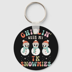 Chaveiro Chillin Com Meu Tk Snowmies Snowman Cristo Profess