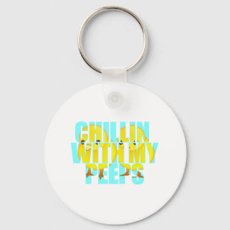 Chaveiro Chillin Com Meus Peeps