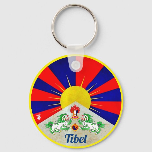 Chaveiro "China: TIBET ..." (Frente)