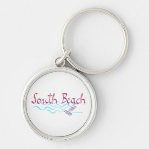 Chaveiro Chinelos de South Beach Miami