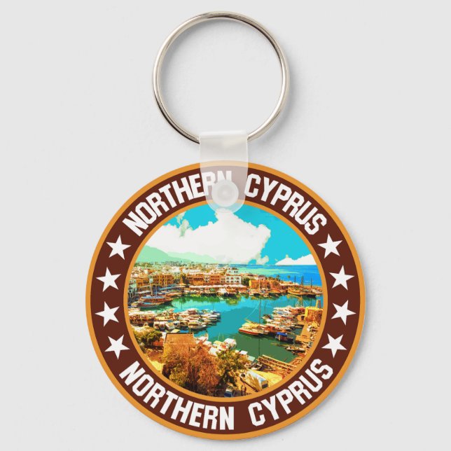 Chaveiro Chipre norte (Frente)