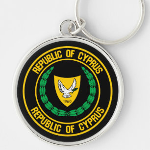 Chaveiro Chipre Round Emblem