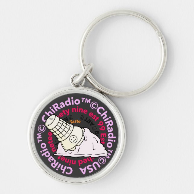Chaveiro ChiradioLLC ™ TrinketTray (Frente)