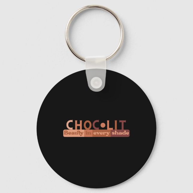 Chaveiro Choclit Brown Sugar Babe Afro Queen African Americ (Frente)