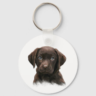 Chaveiro Chocolate Labrador Retriever Brown
