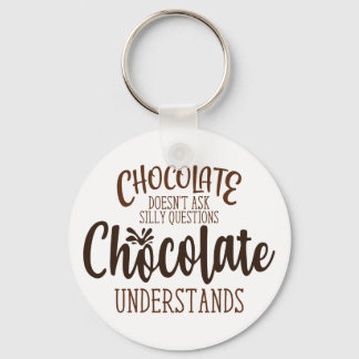 Chaveiro Chocolate não faz perguntas ao Bobo