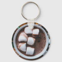 Chocolate quente e cacau marshmallow