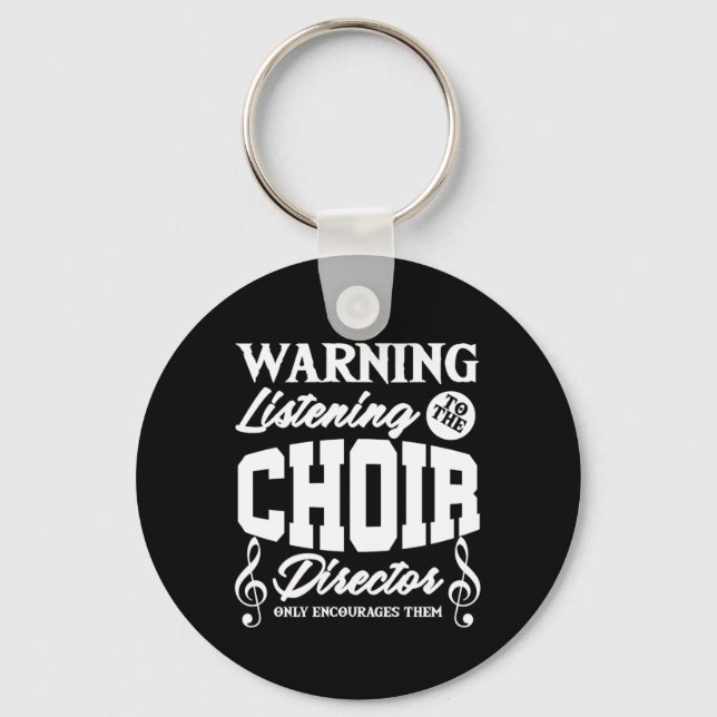Chaveiro Chorus Chorus Choral Music Singer Gift (Frente)