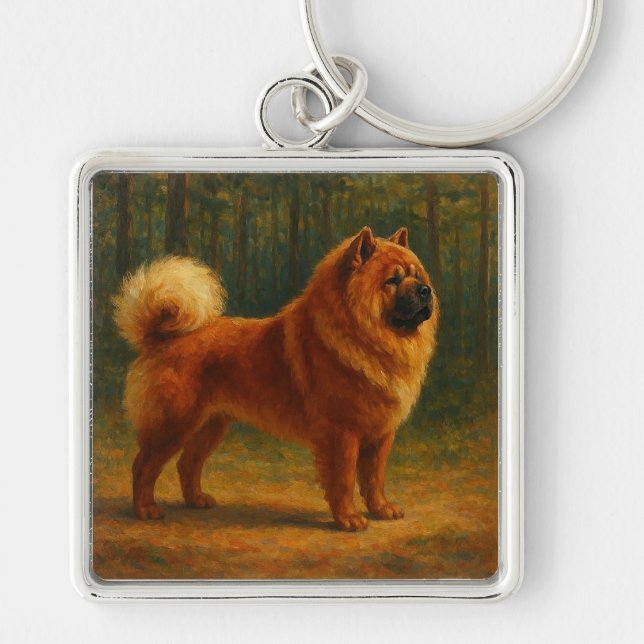 Chaveiro Chow Chow (Frente)