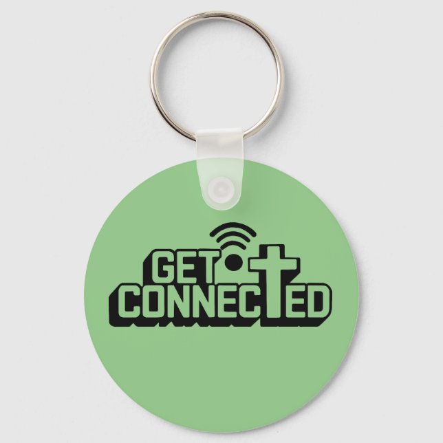 Chaveiro Christian Get Connected (Frente)