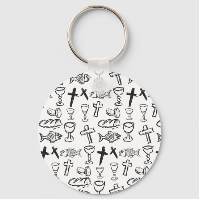 Chaveiro Christian Pattern (Frente)