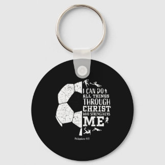 Chaveiro Christian Soccer Faith Graphic Bible Verse Philipp