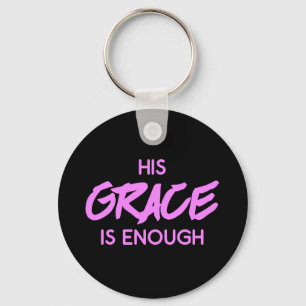 Chaveiro  Christianity bible his grace is enough 