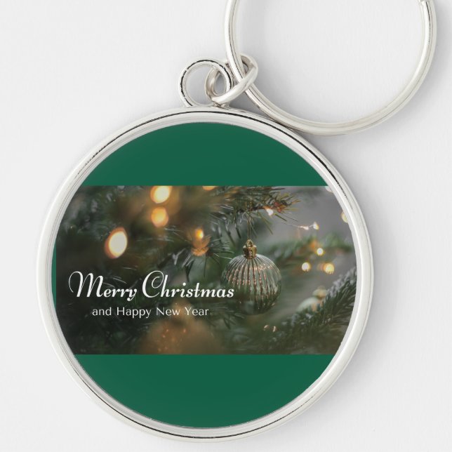 Chaveiro Christmas design Keychain  (Frente)