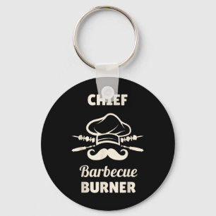 Chaveiro Churrasco Chefe Burner Funny Griling Mestre Churra