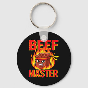 Chaveiro Churrasco de Carne Master Funny Steak Grelhando