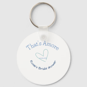 CHAVEIRO CHUVA DE PRESENTES THATS AMORE NOIVA DATA NOME SIM