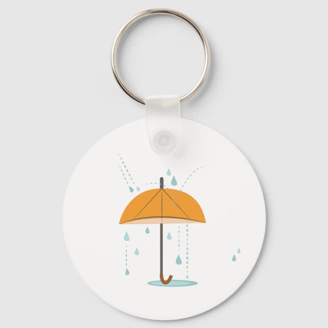 Chaveiro Chuva guarda-chuva (Frente)