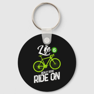 Chaveiro Ciclismo - A Vida É Um Bom Passeio