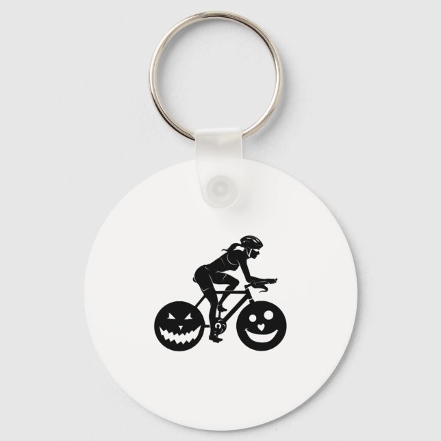 Chaveiro Ciclismo Halloween (Frente)