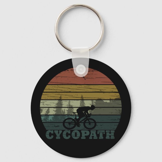 Chaveiro ciclismo off road cycopath (Frente)