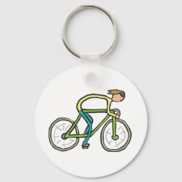 Chaveiro Ciclismo Stickman