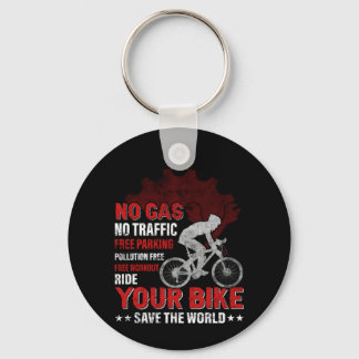 Chaveiro Ciclografia Art No Gas No Traffic